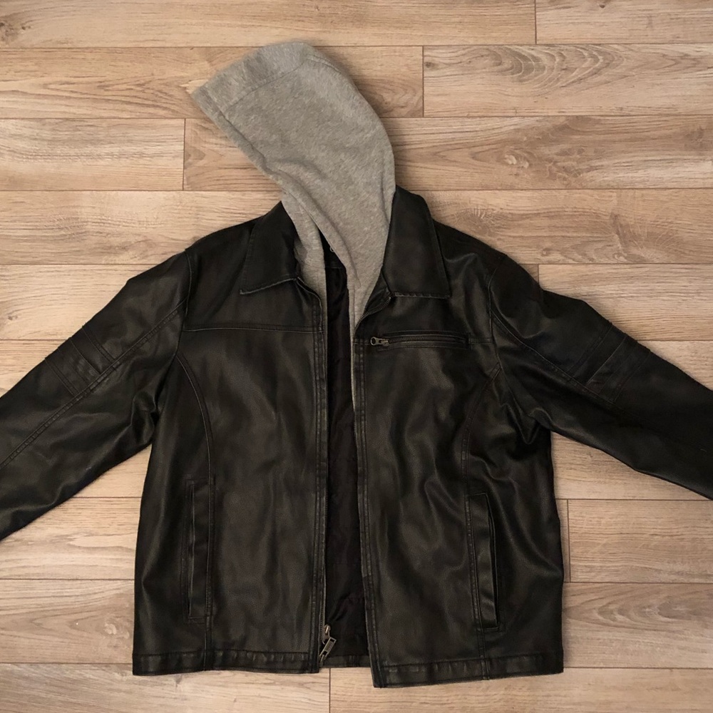 Men’s Guess Leather Jacket
